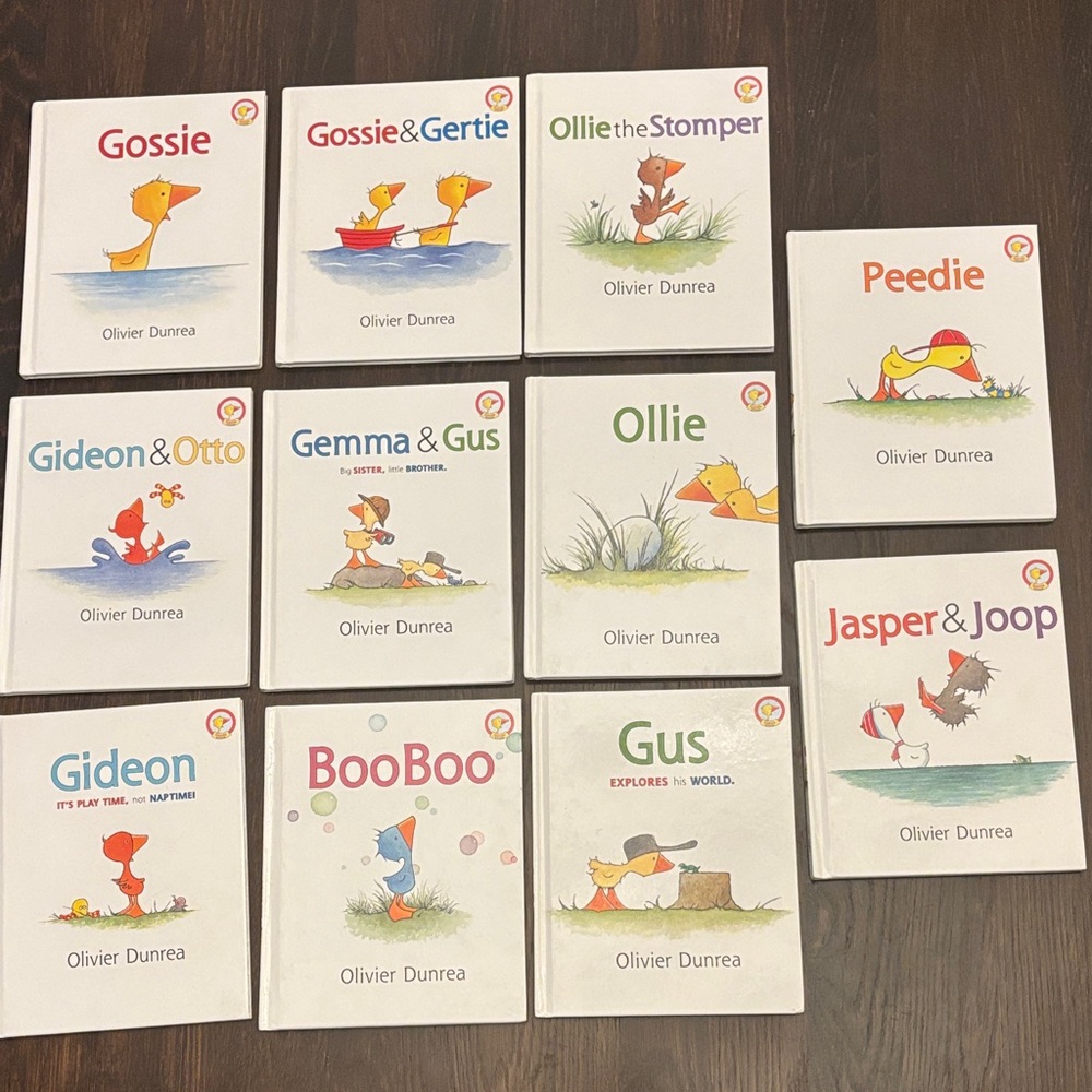 Gossie hardcover books Olivier Dunrea Book Set of 11 - Colorful Illustrations